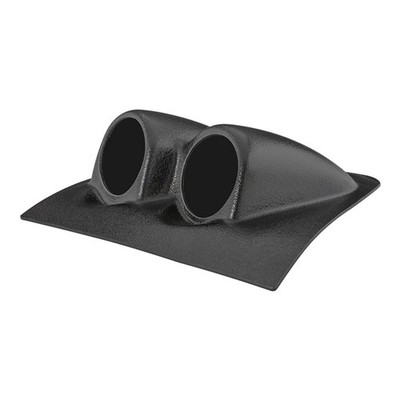 GlowShift Black Dual Dash Gauge Pod Fits 2004-2006 Pontiac GTO 52mm