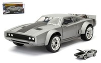 Jada 1/24 Dom's Ice Dodge Charger R/T Fast Furious Statisches Modell Diecast