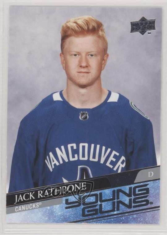 2020-21 Upper Deck Extended Series Young Guns Jack Rathbone #717 Rookie RC