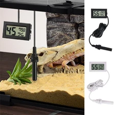 LCD Digital Thermometer Humidity Hygrometer Temp Gauge Temperature Meter Monitor