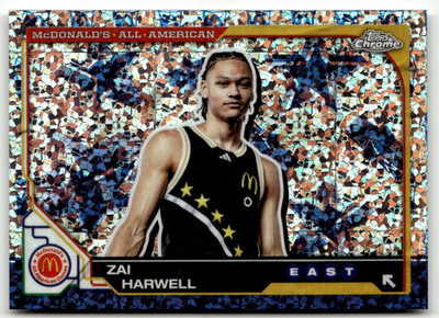2025 Topps McDonald's All American No. 43 Zai Harwell McFlurry