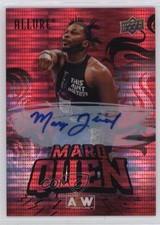 2024 Upper Deck Allure AEW Red Pulsar Auto Marq Quen #54 Auto gy2