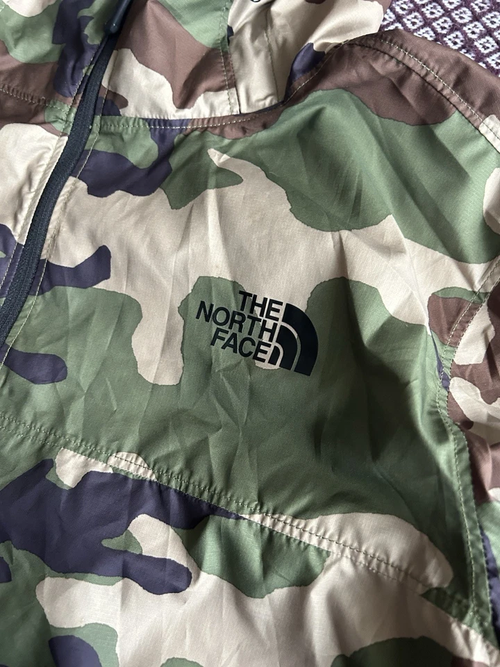 The North Face Camo Anorak Jacket Mens Streetwear Style Size Medium Rare - Image 4 of 4