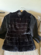 Blue Duck Shearling Real Rex Rabbit Fur  Lamb...