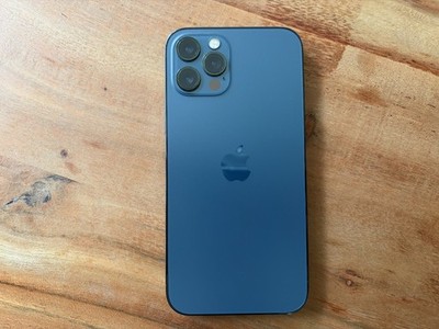 Apple iPhone 12 Pro (128 GB) - Pazifikblau Entsperrt Ohne Simlock  mit Ovp