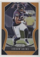 2019 Panini Prizm Orange Prizm 189/249 Jordan Akins #135 2qw