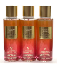3 VICTORIA'S SECRET MANGO TEMPTATION ARCHIVES COLLECTION BODY MIST SPRAY 8.4 OZ