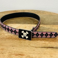 Vintage Y2K Paul Frank Small Paul Youth Belt Skull Julius Monkey Youth Small