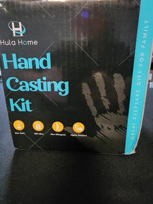 Hula Home Hand Casting Kit For Couples Or Family With Mounting Plate