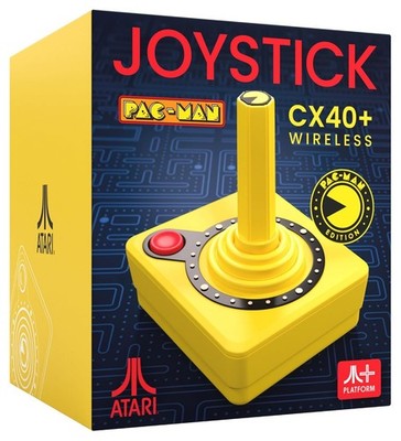 Pac-Man CX40+ Joystick Yellow kabellos wireless Retro Zubehör