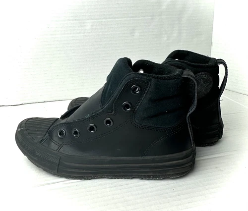 Stivali Converse Chuck Taylor All Star Berkshire Hi Leather Youth 2 neri A01783C