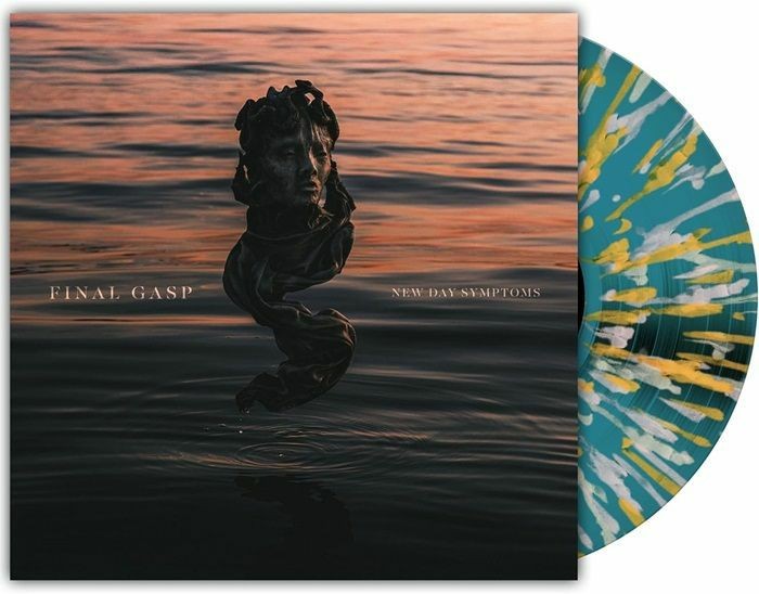 FINAL GASP - New Day Symptoms - Vinyl (sea blue splattered vinyl LP)