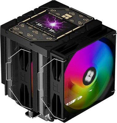 Thermalright Peerless Assassin 120 Vision ARGB Black CPU Cooler with 2.8'' 