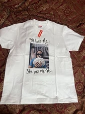 Supreme Max B T-Shirt White Size Small Brand New