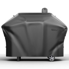 Pellet Grill Cover for Camp Chef Smoker, Upgraded 24, Black 