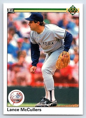Lance McCullers 1990 Upper Deck #615 New York Yankees