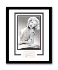 June Haver Autographed Signed 11x14 Framed Photo Vintage Hollywood ACOA