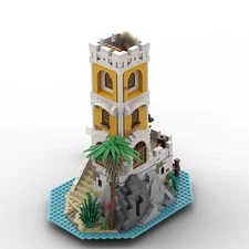 Compatible Island Minifig Scale Building Toys Set for Pirates Series 1174