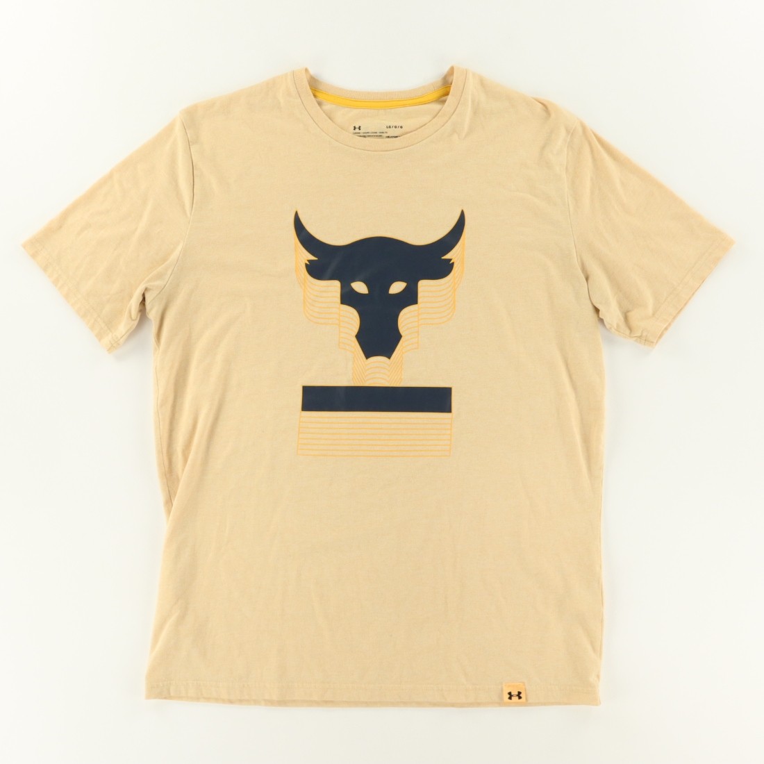 Under Armour Project Rock Stretch Solid T-Shirt Y… - image 1