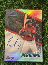2021 Bowman's Best Autograph Geraldo Perdomo B21-GP Auto Refractor Diamondbacks