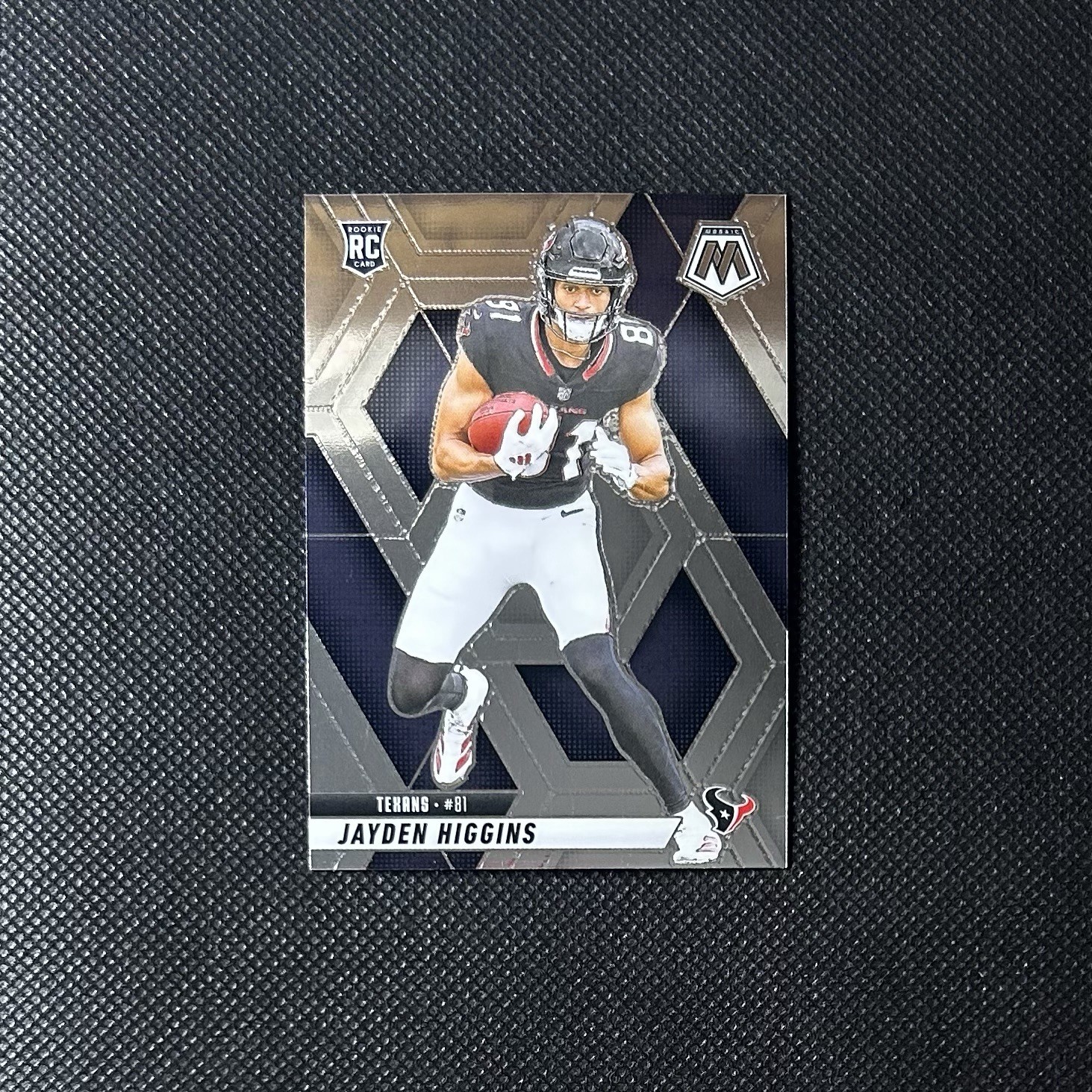 2025 Panini Mosaic Rookie Jayden Higgins #346 (RC) Houston Texans WR