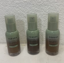 Lot of 3 Versed Skin Solution Multi-Serum Skin Tint Foundation - SPF 40 - 12W