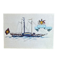 Postkarte AK Schiff Dampfer Rhein Bodensee Ungl. Württemberg Kronprinz