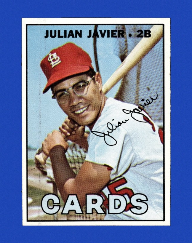 1967 Topps Set-Break #226 Julian Javier EX-EXMINT *GMCARDS*