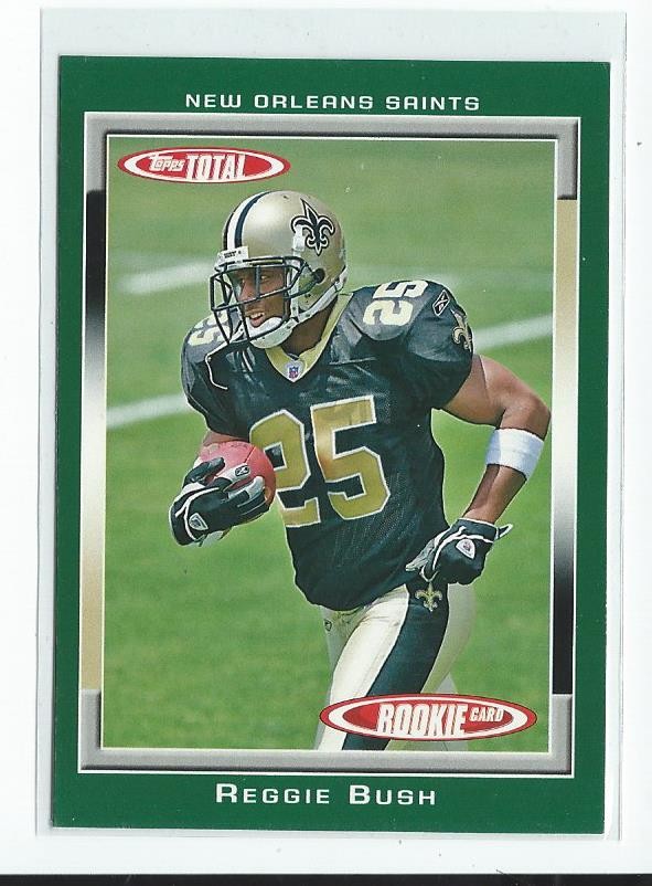 2006 Topps Total #526 Reggie Bush RC Rookie Saints