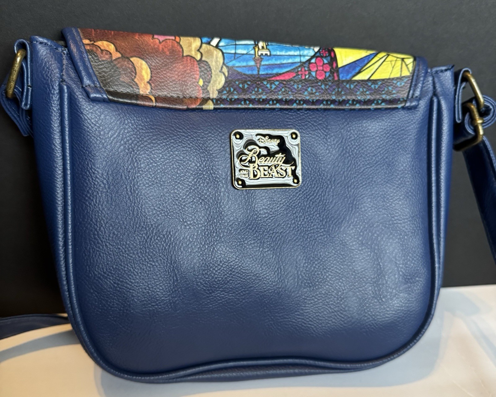 Disney Loungefly Beauty and the Beast crossbody - image 4