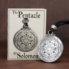 Pentacle of Solomon Talisman Pendant Seal Amulet Hermetic Kabbalah Jewelry Magic