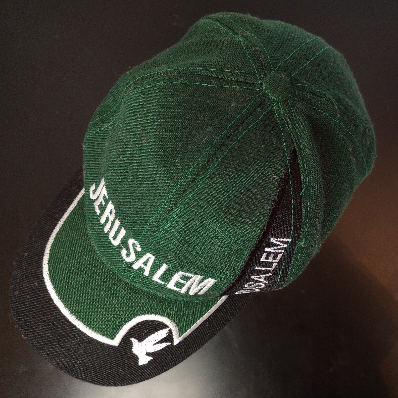 Jerusalem Ball Cap Hat Adjustable Baseball Peace … - image 2