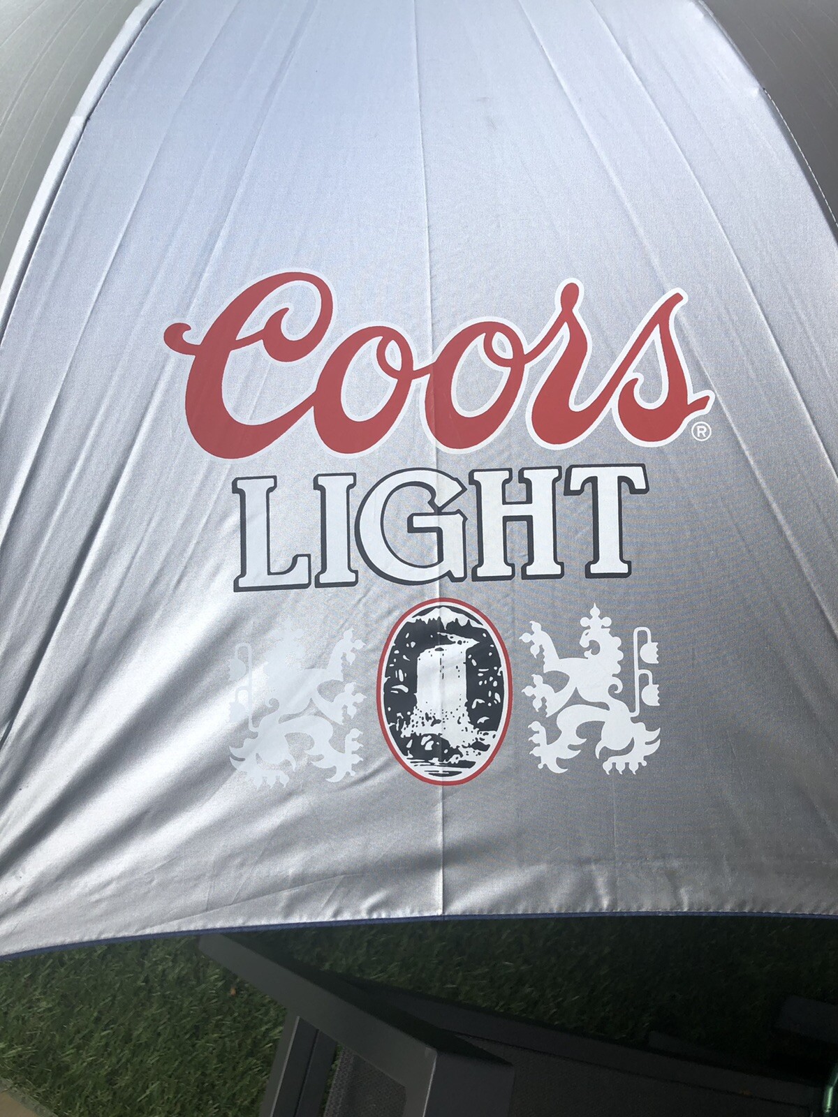 Coors Light Beer Umbrella eBay