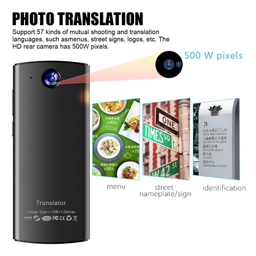 Offline Smart Translator Voice Wifi Translation Bluetooth-Support 138 Language - Picture 4 of 18