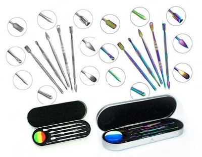werkzeugset Wachs Schnitzwerkzeuge Dab Edelstahl Set mit Metallkoffer Schmuck