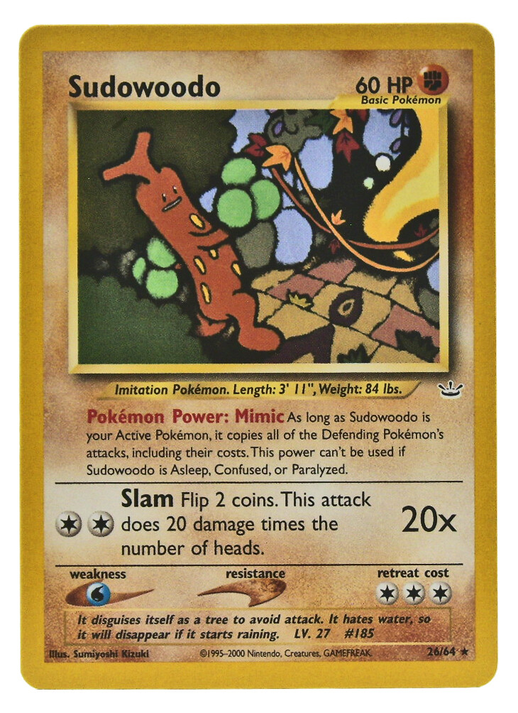 sudowoodo pokemon card value Pokemon - Sword & Shield - Base Set - Sudowoodo - 100/202 main image 0