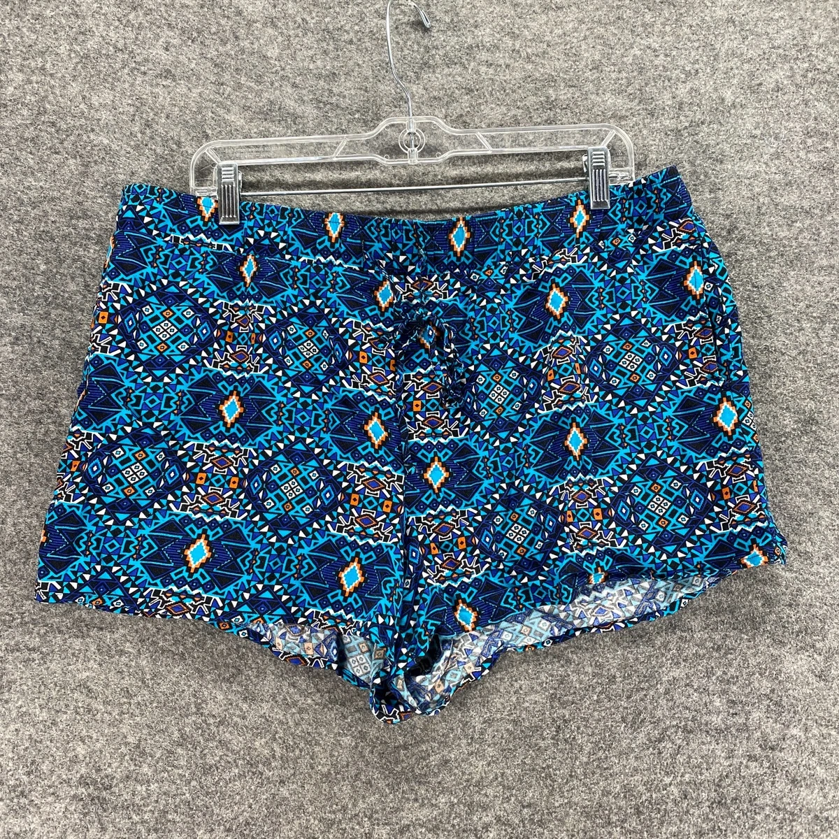 Cato | Shorts | Cato Womens Plus Size 8w Mini Skirt Blue White Pinstriped Skort Built In Brief
