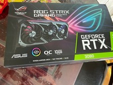 Asus Rog Strix Geforce Rtx 3080 Oc V2 Lhr 10gb Gddr6x Graphics Card