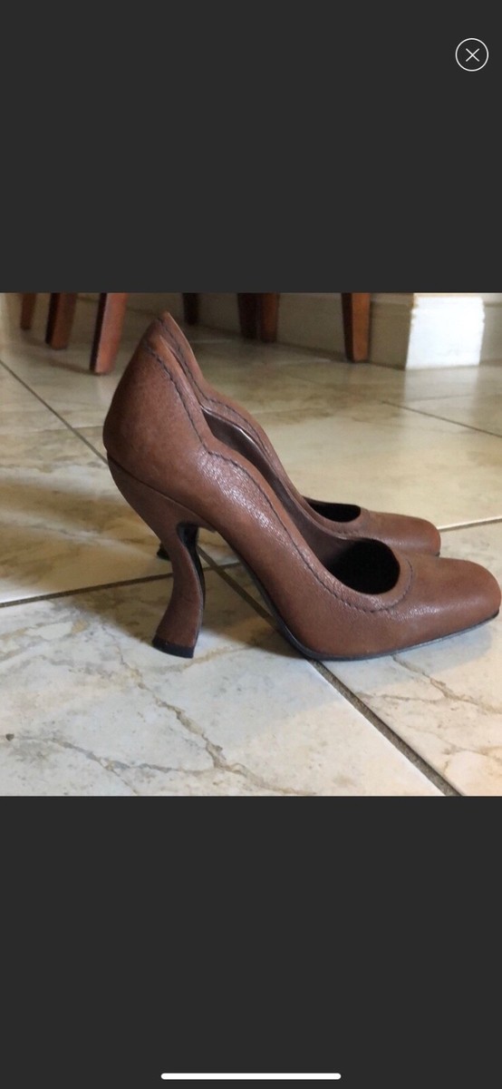 prada heels 36.5 designer shoes vintage | eBay