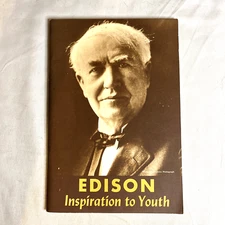 Edison: Inspiration To Youth Trade Paperback History Inventions Illustrated 1984