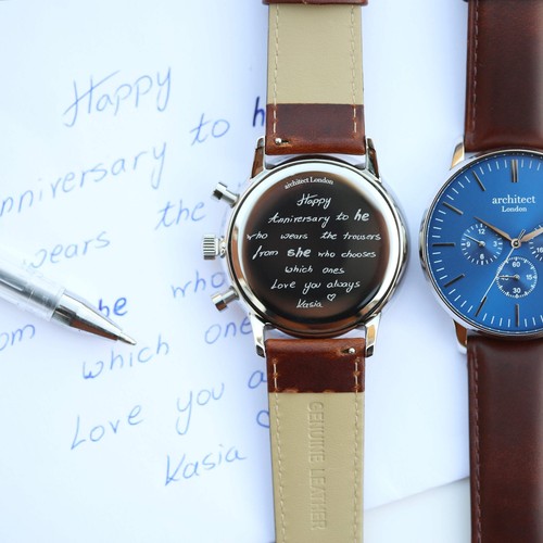 Handwriting Engraving - Men's Architect Motivator - Picture 6 of 12