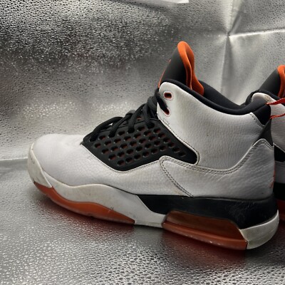 Mens Nike Air Jordan Maxin 200 White Team Orange Shoes CD6107 108