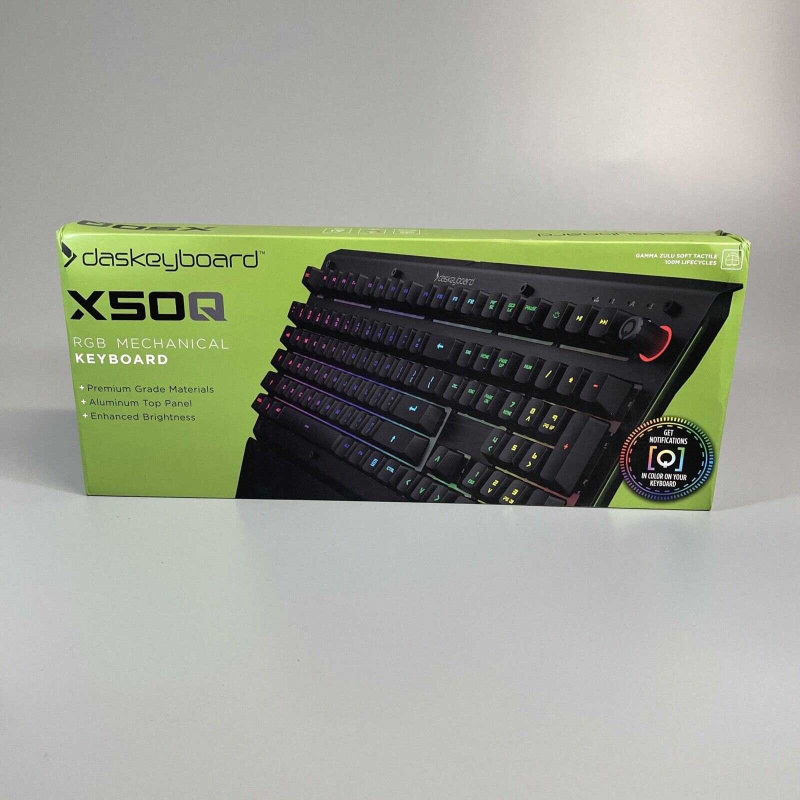 Das Keyboard X50Q Smart RGB Mechanical Gaming & Professional Keyboard, Black