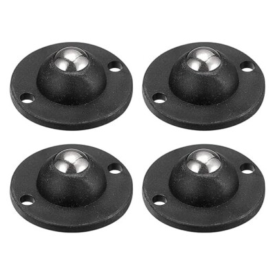 4 Stück selbstklebende Mini-Rollenräder, drehbare Universalrolle 360 Grad Rotation