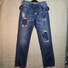 AG Adriano Goldschmied Women's Size 26 Denim Jeans Distressed