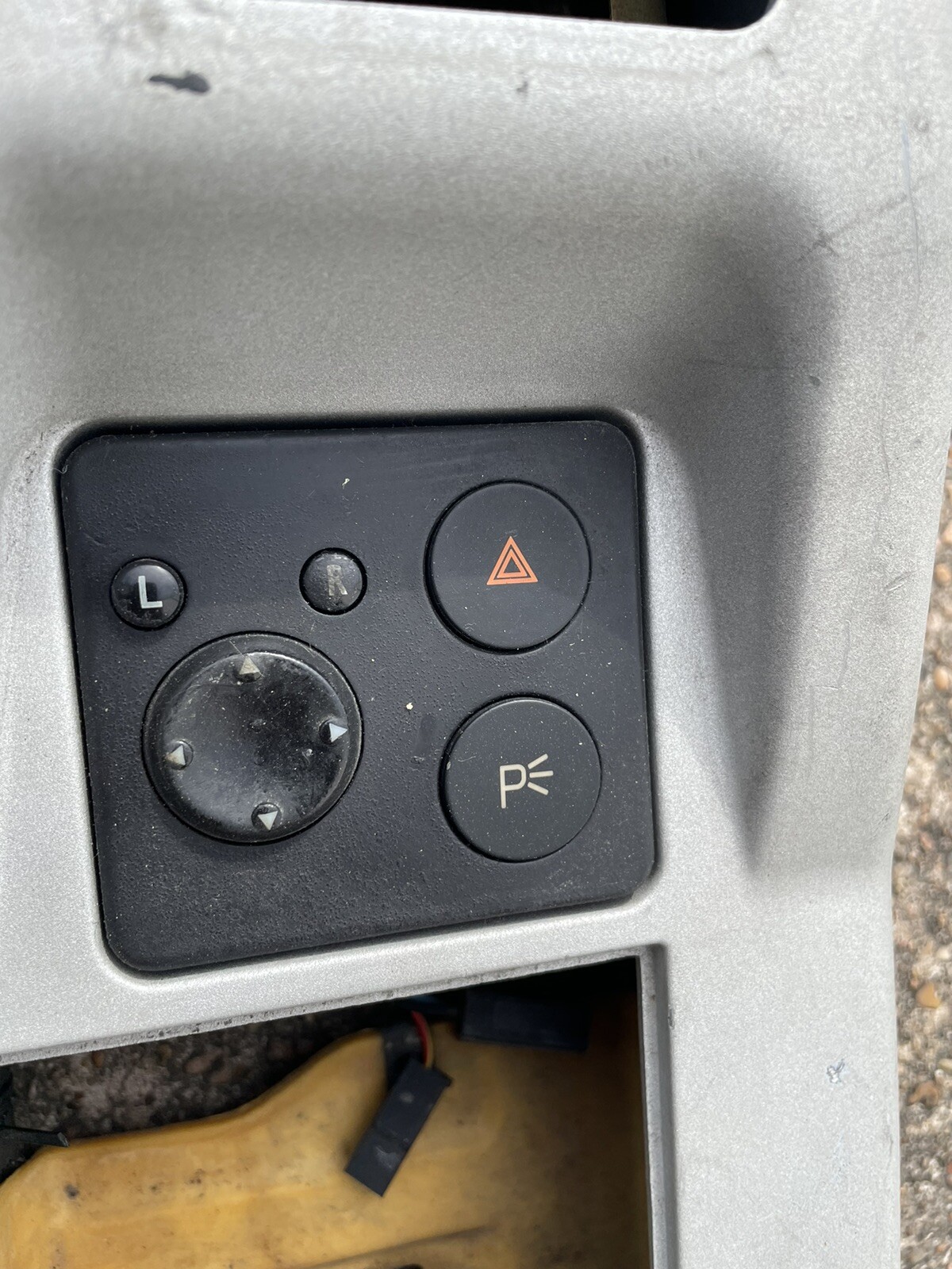 2002 Ferrari 360 Spider Center Console Tunnel Silver with E Brake Boot 