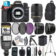 Nikon D7500 Camera + AFS 18-140mm VR + 1yr Warranty + Filters + 16GB -Saving Kit