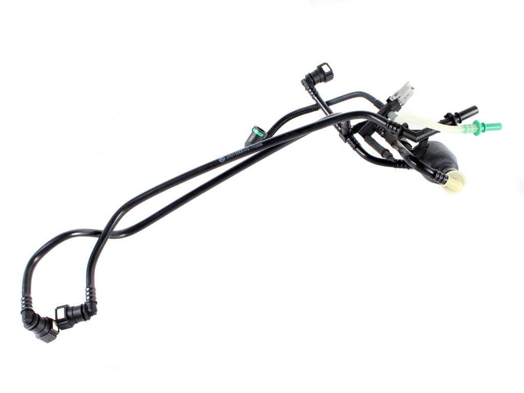 Durite Alimentation Carburant Avec Poire D'Amorçage - Compatible Peugeot Citroën 1.4 HDI 68ch - Réf 1574S9