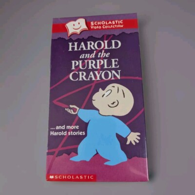 Harold and the Purple Crayon and More Harold Stories VHS BRAND