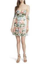 Alice And Olivia Alves Dress Size 2 $330 Floral Fields  Small